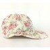 H&M Dream and Believe Floral Baseball Cap Hat Snapback Fits Most  Cotton  eb-28148519